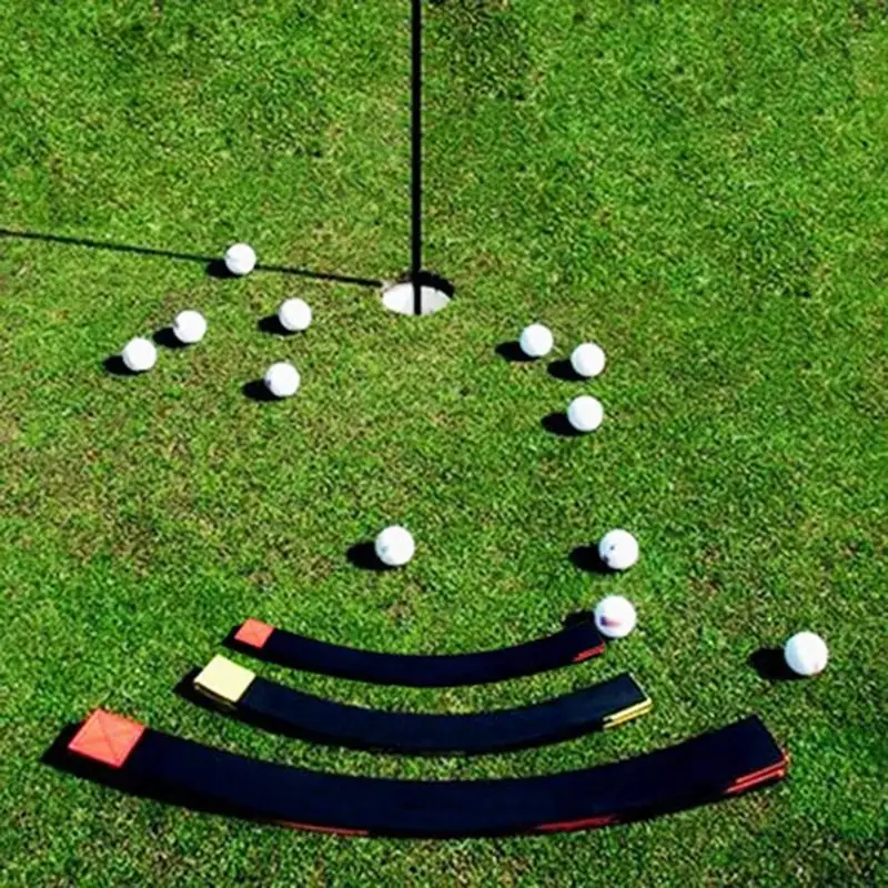 Golf Chipping Target Circles PE Golf Green Target Waterproof Green Chipping Practice Indicating Targets Golf Course Equipment