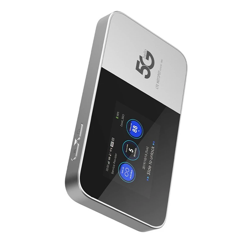 Diário m2b 5g mifi sem fio mini roteador de banda larga portátil viagem wi-fi hotspot móvel 5g modem cartão sim roteador wi-fi 5ghz wifi6