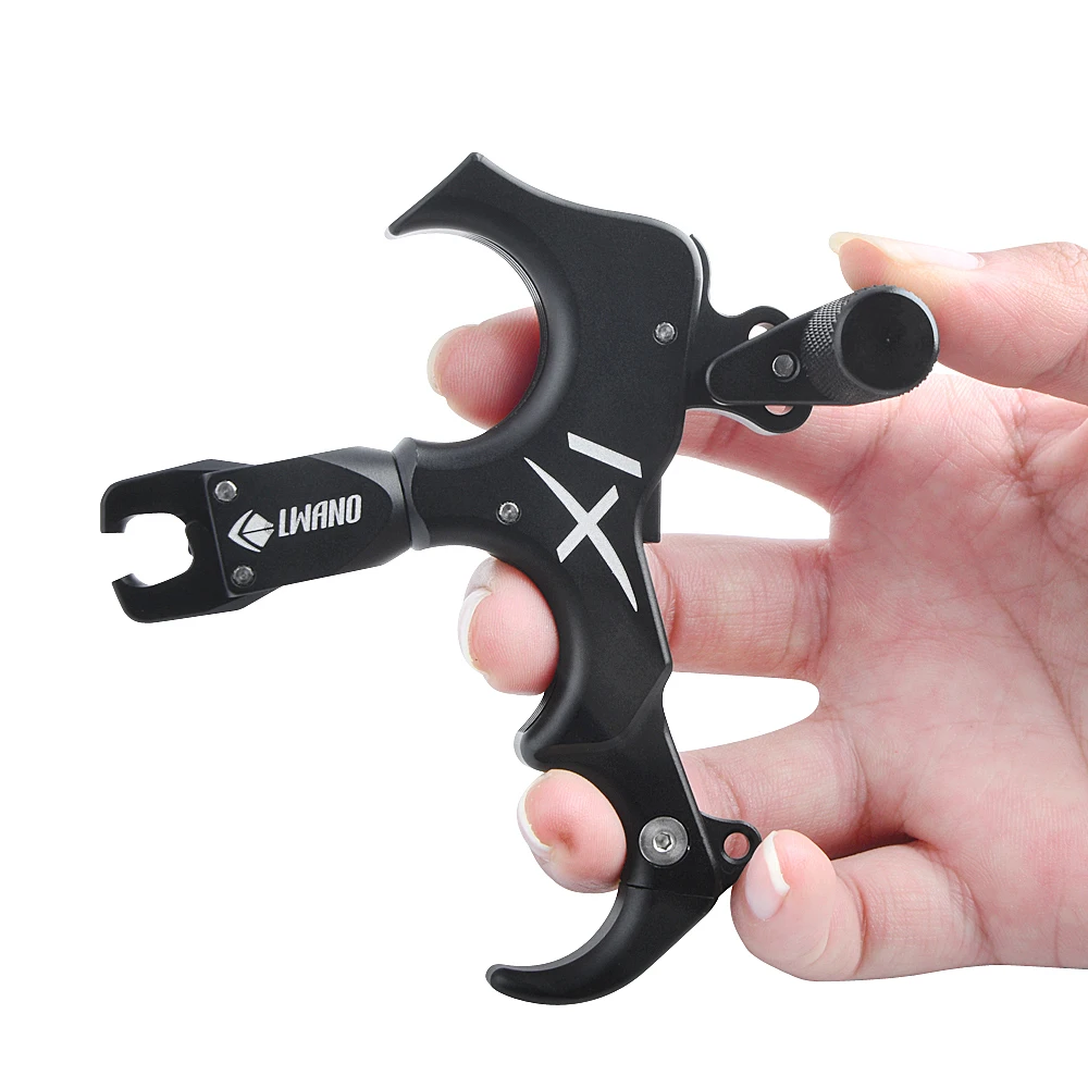 

Archery Compound Bow 3/4 Finger Release CNC Machining Thumb Trigger Caliper LH/RH Hunting Shooting Target Practice Accessories