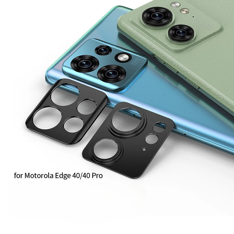 Aluminum Camera Lens Protector For Motorola Edge 40 Pro 5G Protective Camera Cover For Moto Edge40Pro Camera Lens Shell Case