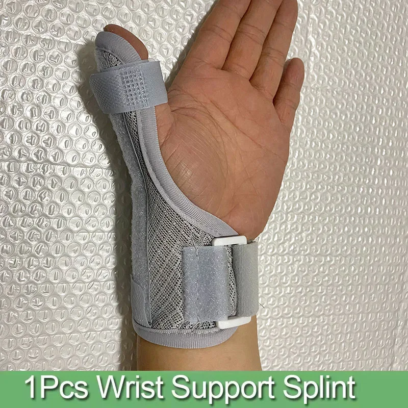 1pcs Adjustable Thumb Splint Finger Holder Stable Breathable Pain Relief Thumb Wrist Stabilizer For Carpal Tunnel Sprains