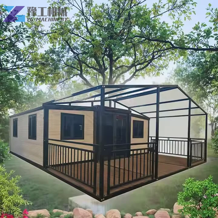 YG 20/40ft Tiny House Extended Foldable Container Homes/40ft Folding Living Container/Expandable Cabin Foldable Container House