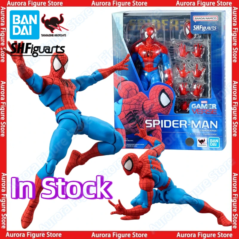 

В наличии: Коллекционные фигурки Bandai S.H.Figuarts SHF Spider-Man GAMERVERSE, аниме-фигурки, игрушки, модели из ПВХ, подарок для коллекционеров