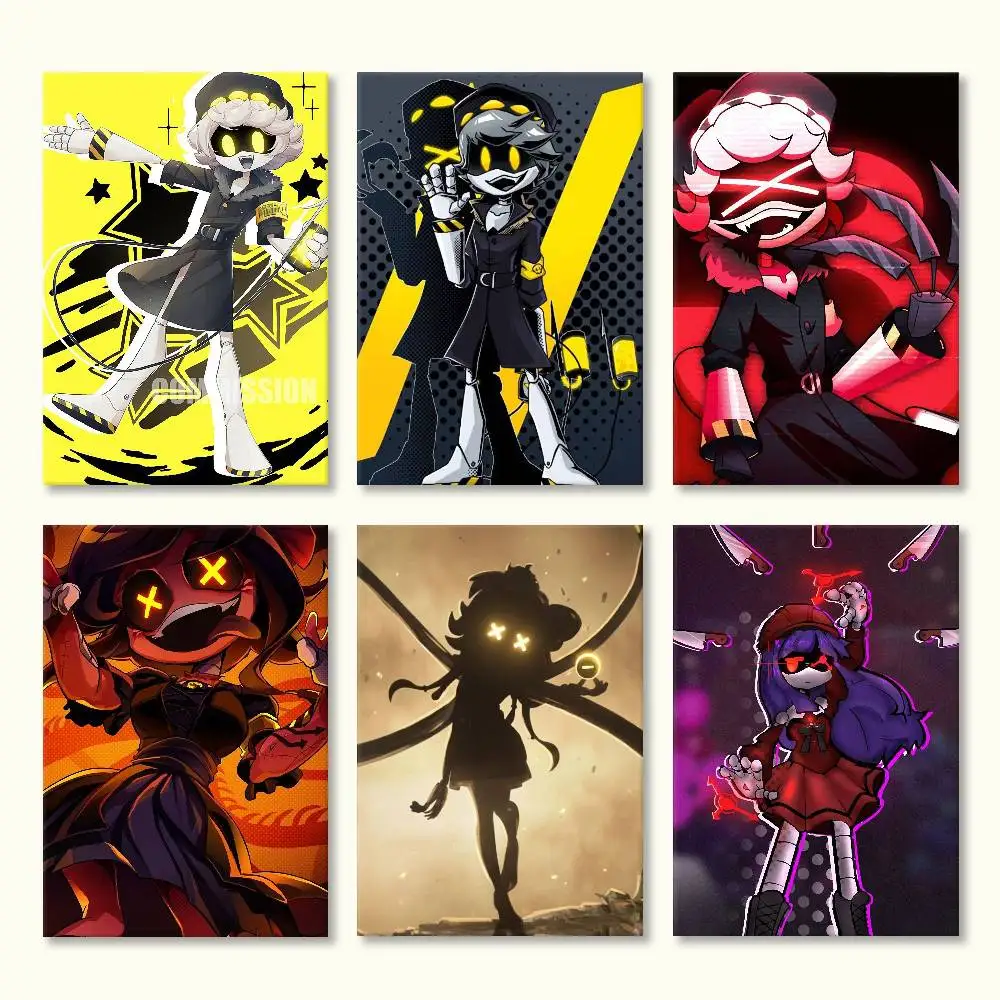 M-Murder Drones Poster HD Quality Wall Art Retro Posters For Home Room Wall Decor Self Adhesive