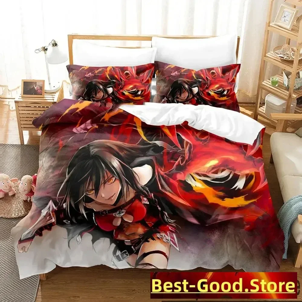 3D Print Tales of Berseria Bedding Set Boys Girls Twin Queen King Size Duvet Cover Pillowcase Bed boys Adult Home Textileextile