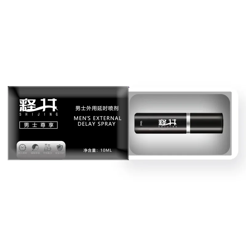 Men Delay Spray for External Use, Long Lasting Pleasure Support, Fast Absorbing Gentle Formula, 10ml Bottle