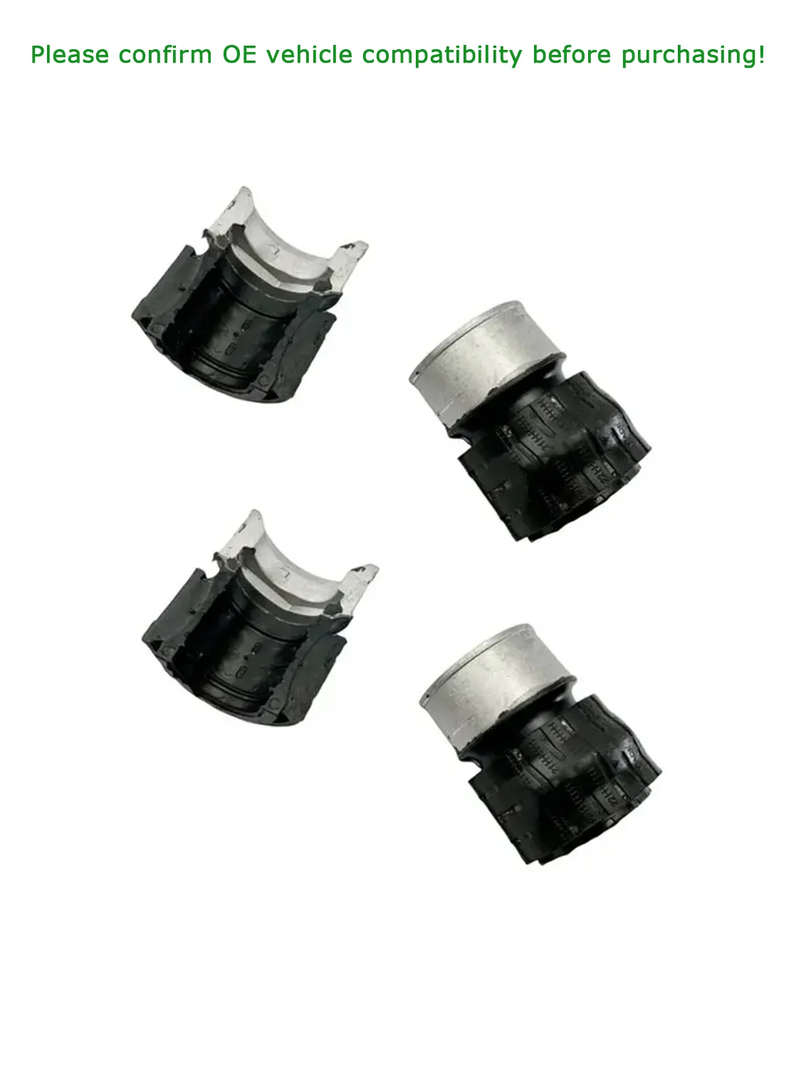 95534379300 4PCS Front Stabilizer Sway Bar Bushing For Porsche Cayenne (92A) 2007 2008 2009 2010 2011 2012-2018 955 343 793 00