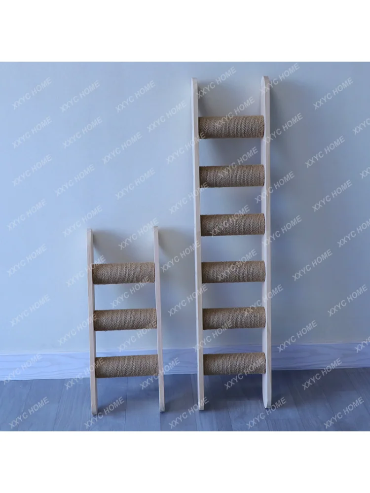 Climbing Column Ladder Cat Wooden Stairs Kitten Climbing Ladder Cat Cage Ladder Villa Accessories Cat Climbing Ladder Cat Nest