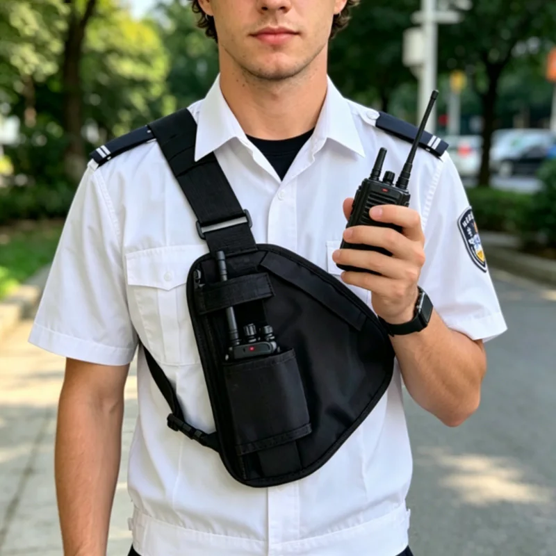 Tactical Chest Rig Bag Function Walkie-talkie bag Unisex Chest Pack Adjustable prethoracic Bags man Outdoor sport Vest backpack