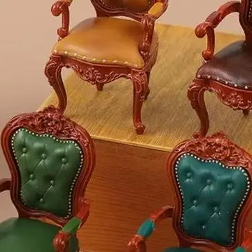 1/12 casa de bonecas simulação mini poltrona modelo boneca casa sala estar sofá cadeira móveis decoração brinquedo casa bonecas acessórios