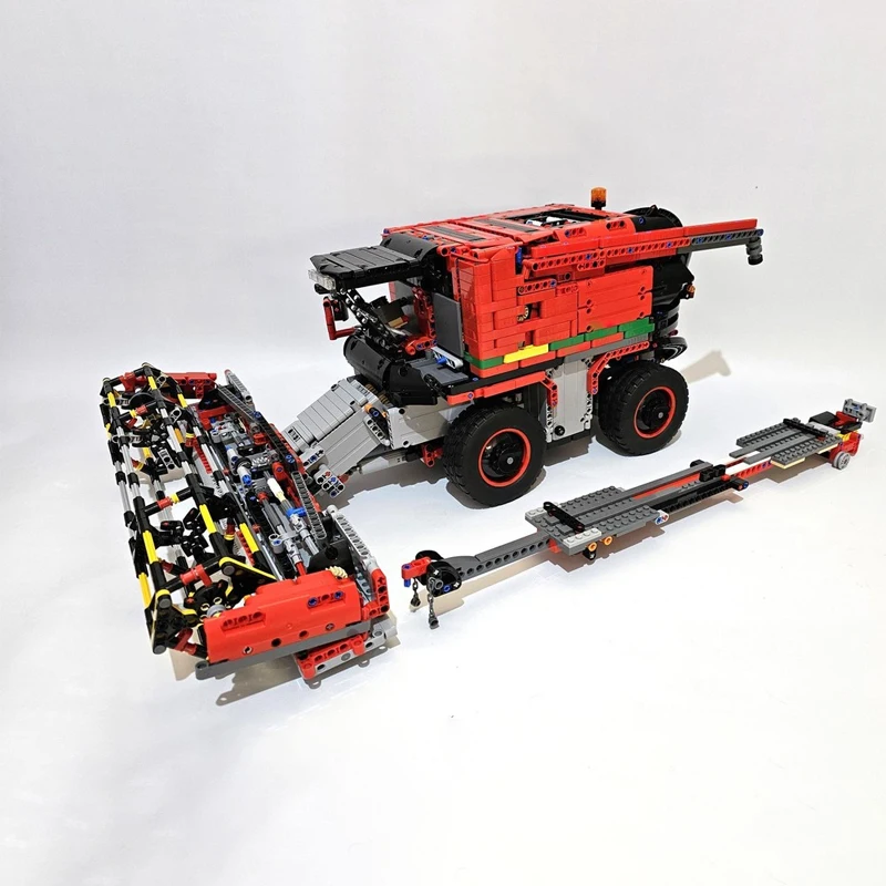3935 PCS MOC Combine Harvester Farm Machine Model Custom Puzzle DIY Creative Assembly Educational Toy Collection Display Gifts
