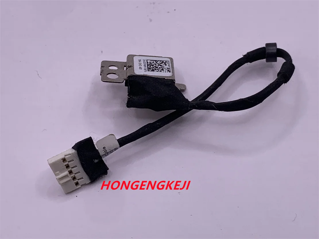 Used Original DC Power Jack50.4OA05.011 Plug Cable Socket 0GFNMP P47G Replacement for Dell Latitude 3340 3350 test OK