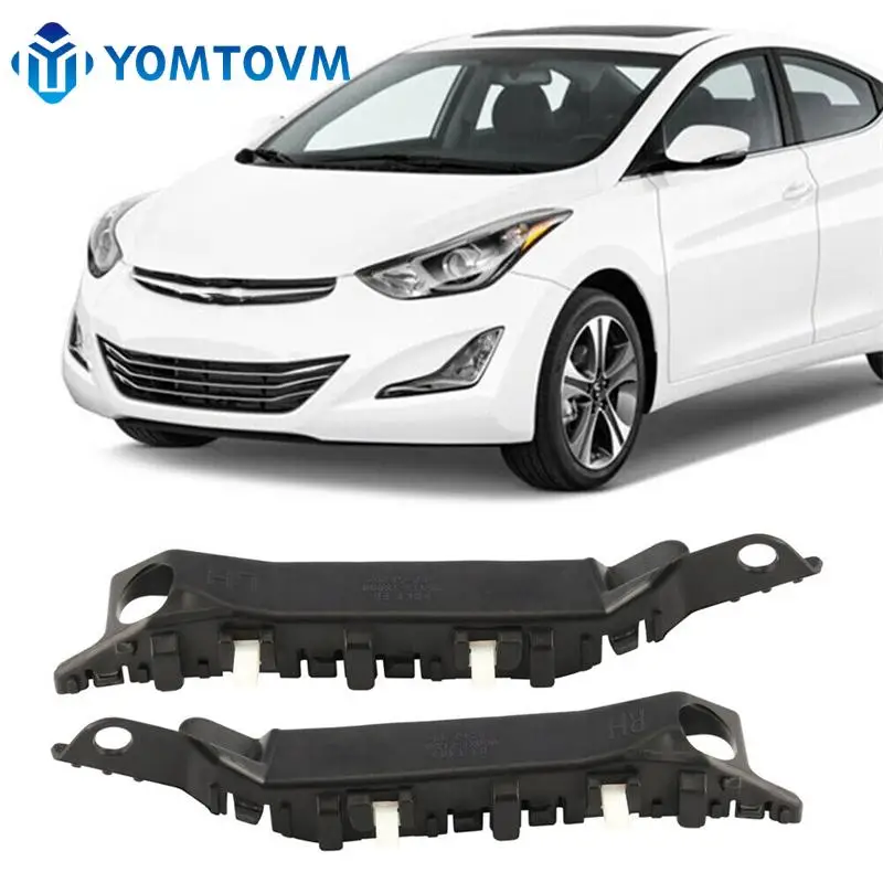 2 szt. wsporników mocujących belkę przedniego zderzaka do Hyundai Elantra 2011 2012 2013 2014 2015 2016 865143 X000 865133 X000
