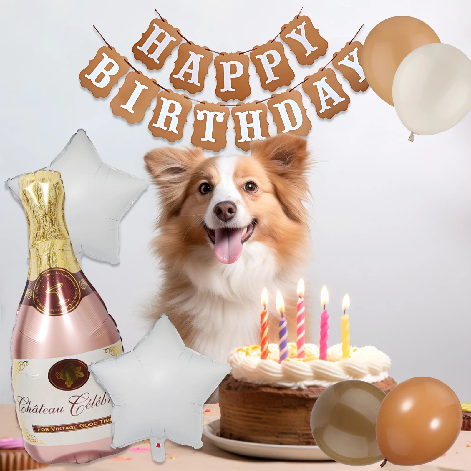 

Набор из 86 шт., 12-дюймовые латексные воздушные шары на день рождения цвета кожи, 18-дюймовые белые воздушные шары из алюминиевой фольги со звездой, латексный шар, фольгированный шар со звездой