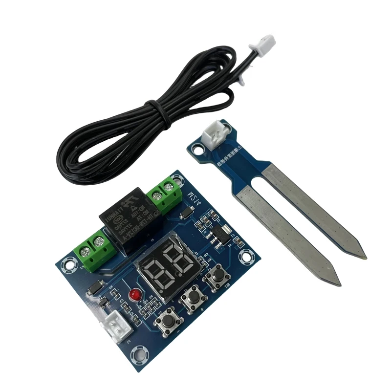XH-M214 Soil Moisture Controller Module: Digital Display, Precise Potted Plant, Digital Display, Automatic Watering Sprinkler