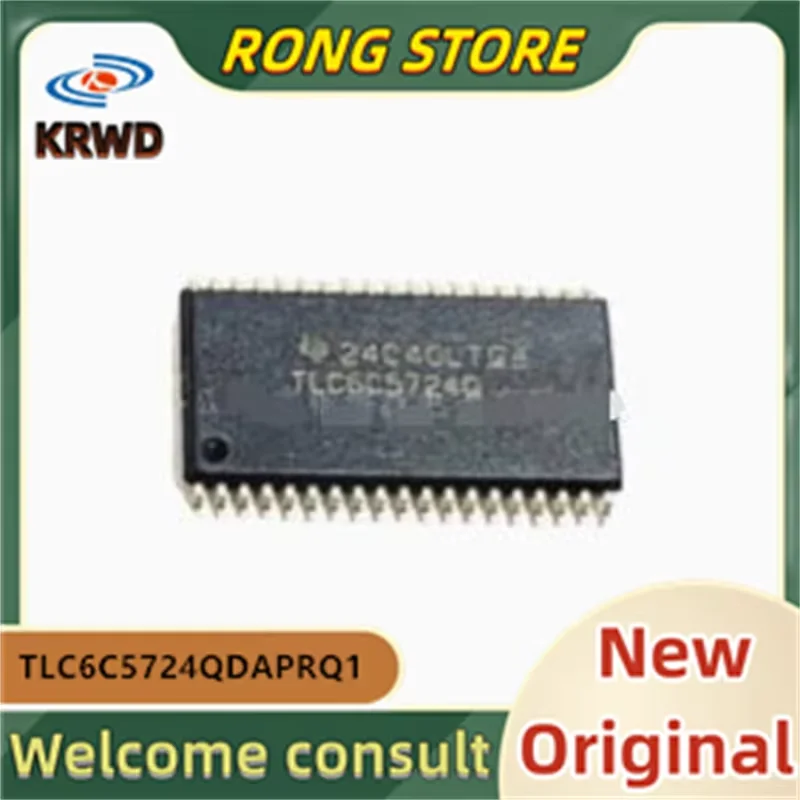 

5PCS TLC6C5724QDAPRQ1 New and Original Chip IC TLC6C5724 TPS92640PWPT/TL4242QKTTRQ1 SSOP-38 LED Drive