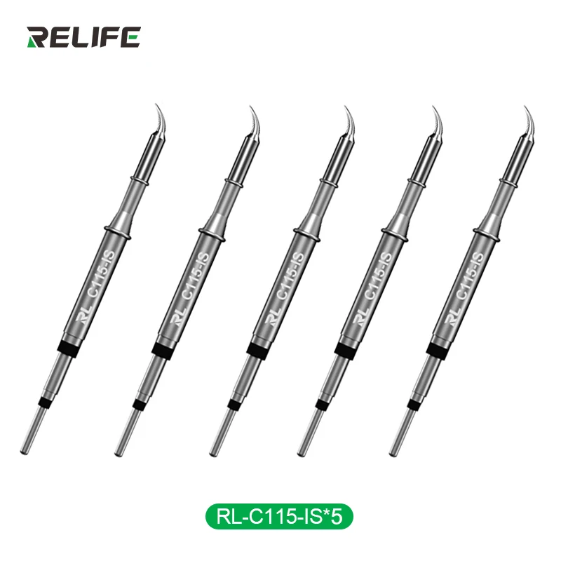 Imagem -03 - Relife Ferro de Solda Universal Dica Cabeça de Substituição Repair Estação de Solda Soldagem Jbc Gvm Rl-c115 i is k