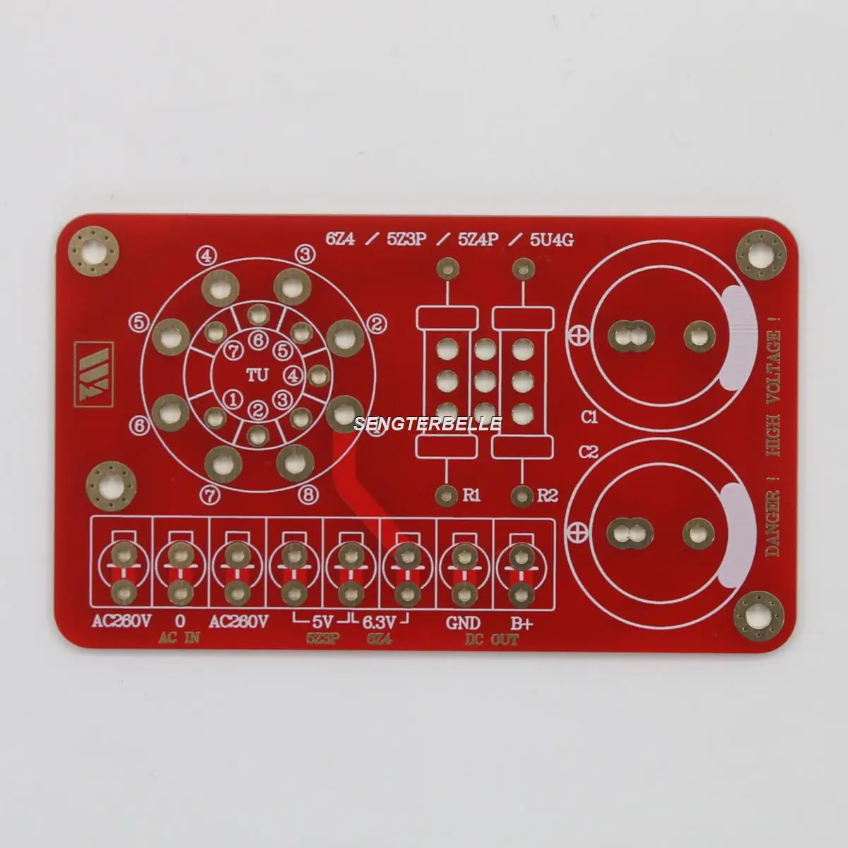 HiFi Tube Preamplifier /Phono Rectifier Power Supply Board Kit For 6Z4 / 5Z3P / 5Z4P / 5AR4 Tube - Image 3