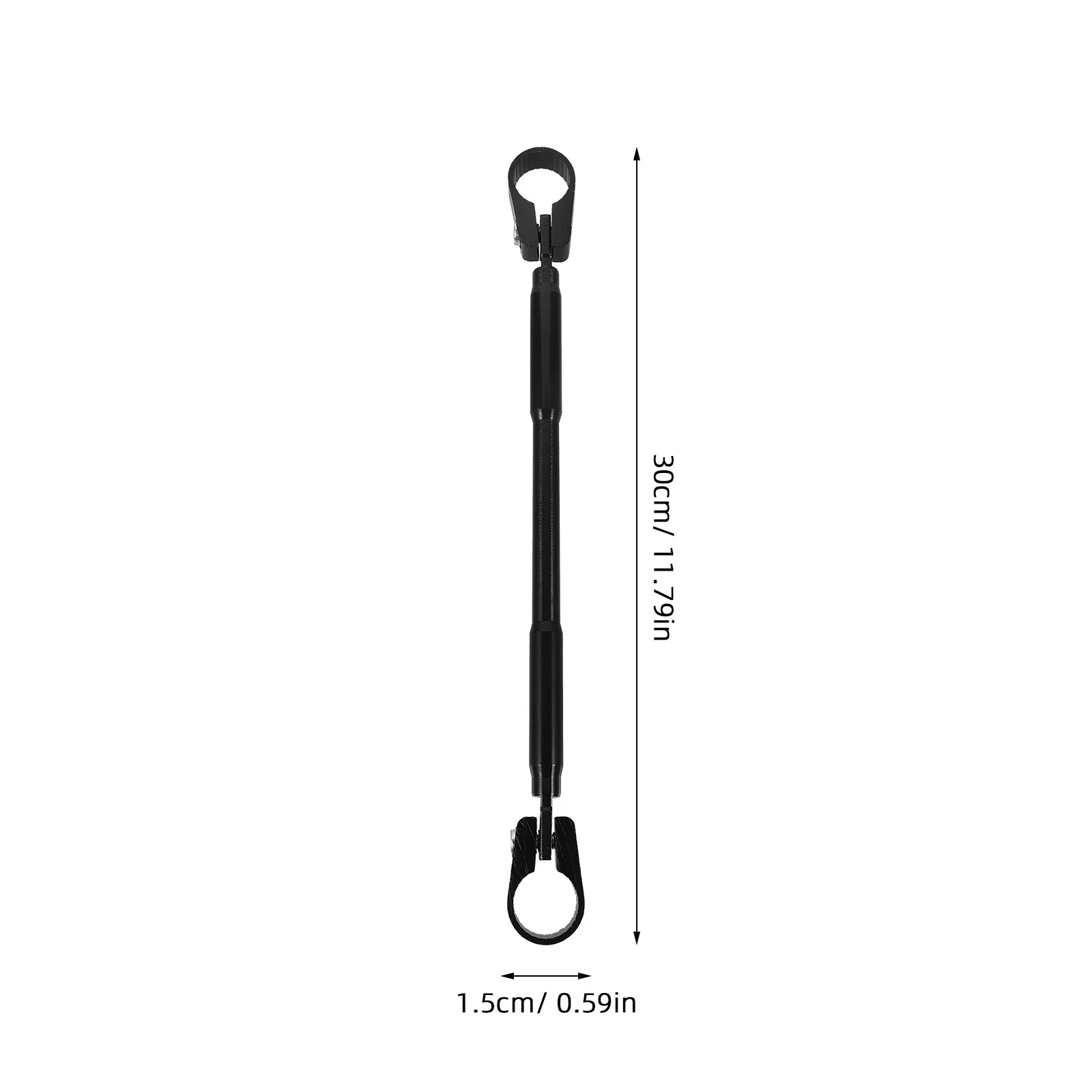 Motorcycle Handlebar Reinforcement Bar Iron Crossbar Stable Mount for Accessories Handlebar Brace Clamp Bar Motorcycle