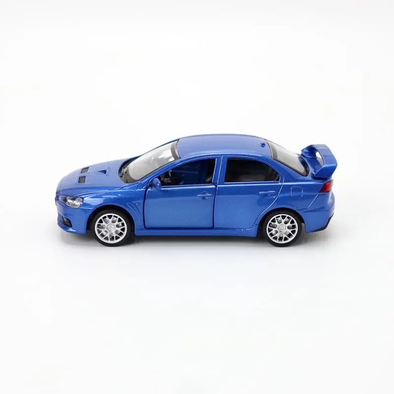 CAIPO 1:41 Scale Lancer Ex Alloy Pull Back Toys Car Model Vehicles