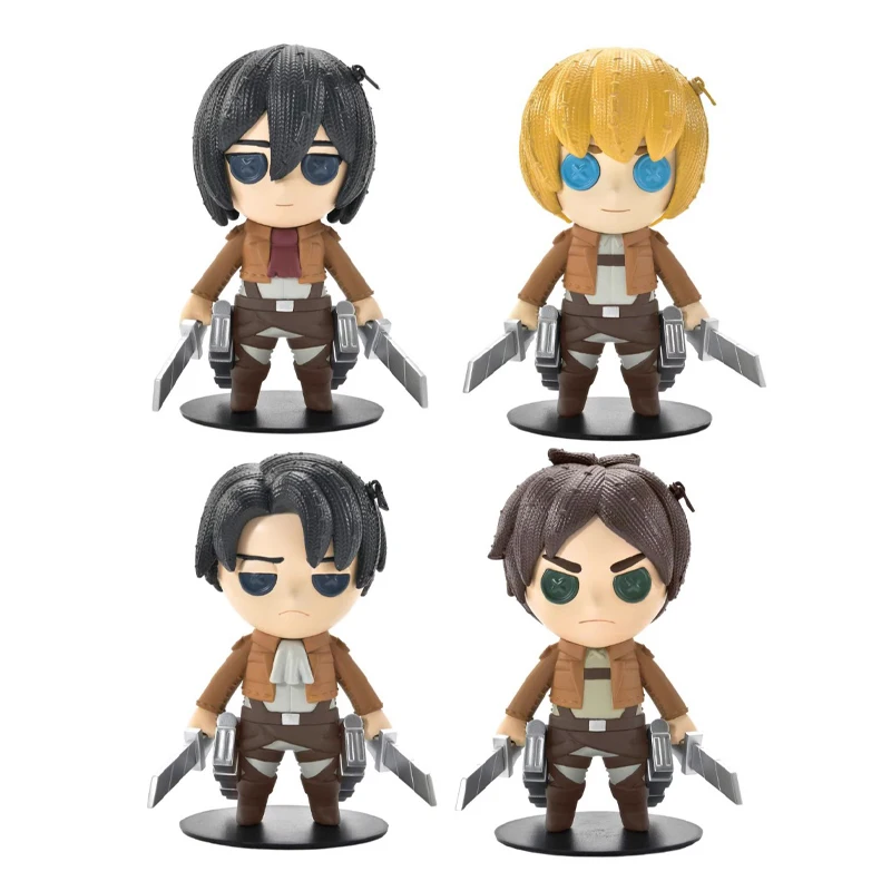 

In Stock Original Genuine Prime 1 Studio Cutie1 Armin Arler Eren Yeager Mikasa Ackerman Levi Ackerman Authentic Collection Model