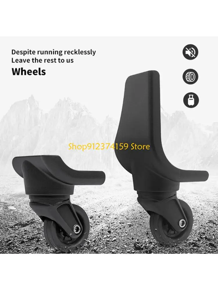 

G5AE 4 Pieces Replacement Spinner Quiet Movement For Travel Suitcase Luggage