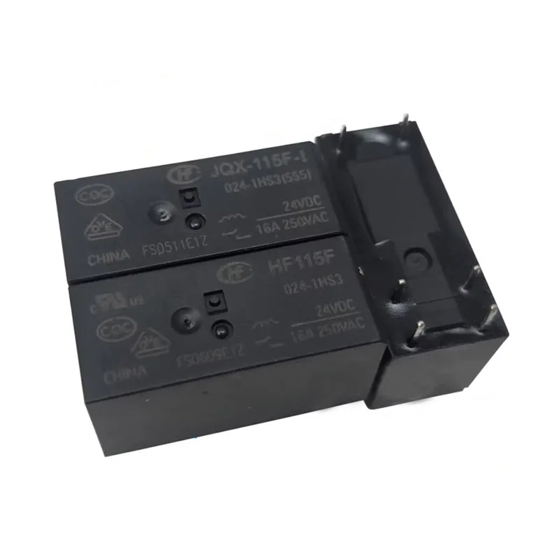 HF115-5V-1HS3  6 pins 16A Relay 24V-2HS4 8A Relays