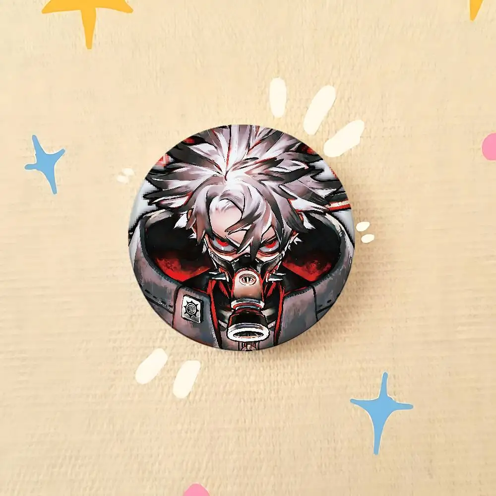 أنيمي GACHIAKUTA شارات زر PinsBrooch الإبداعية مضحك يقتبس شارة الملابس على ظهره مجوهرات هدية للأطفال الأصدقاء