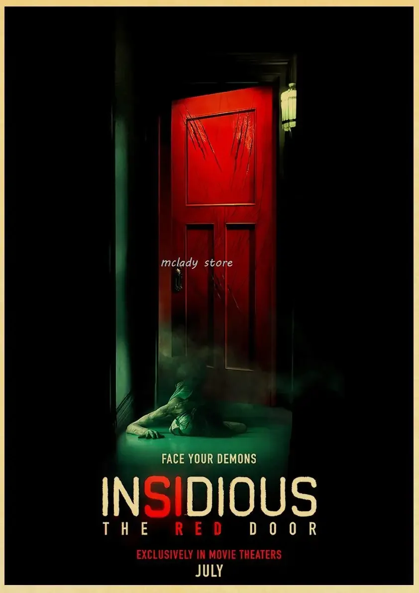 Movie Insidious Chapter 45 Vintage Posters Collection Horror Thriller Classic Kraft Paper DIY Room Bedroom Dormitory Club Decor