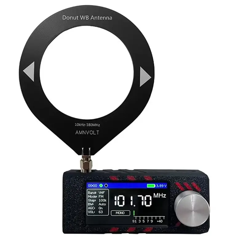 

AA51 ATS MINI PRO SI4732 Универсальный радиоприемник, версия 0.5-108 МГц V1.01 ESP32-S3 B, FM AM MW SW SSB Карманный приемник
