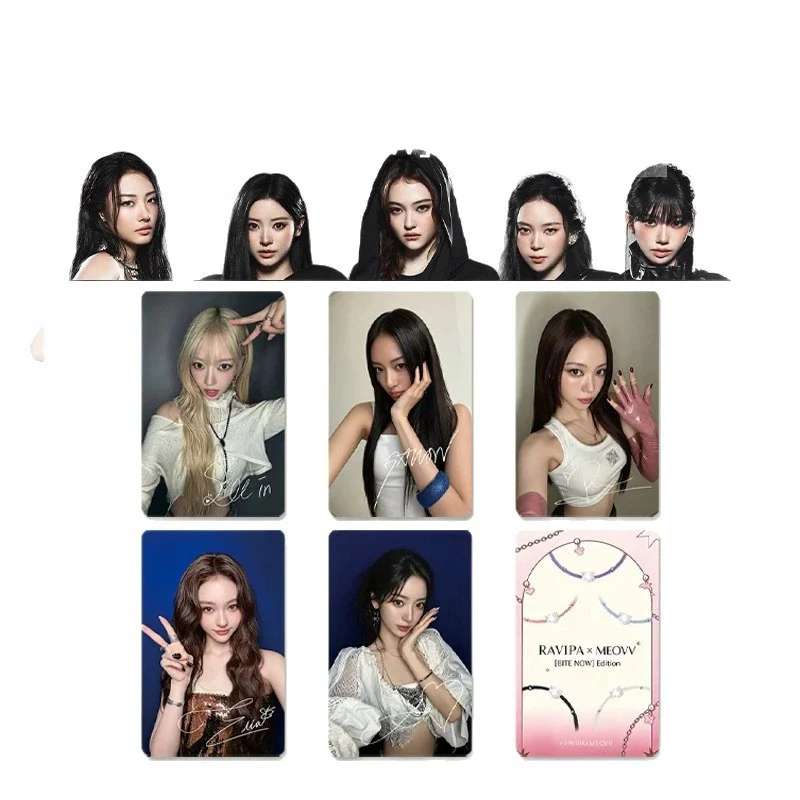 Idols MEOVV Photocards Sooin Gawon Anna Narin Ella Special Edition Cards Collection Cards Fans Collections Cards