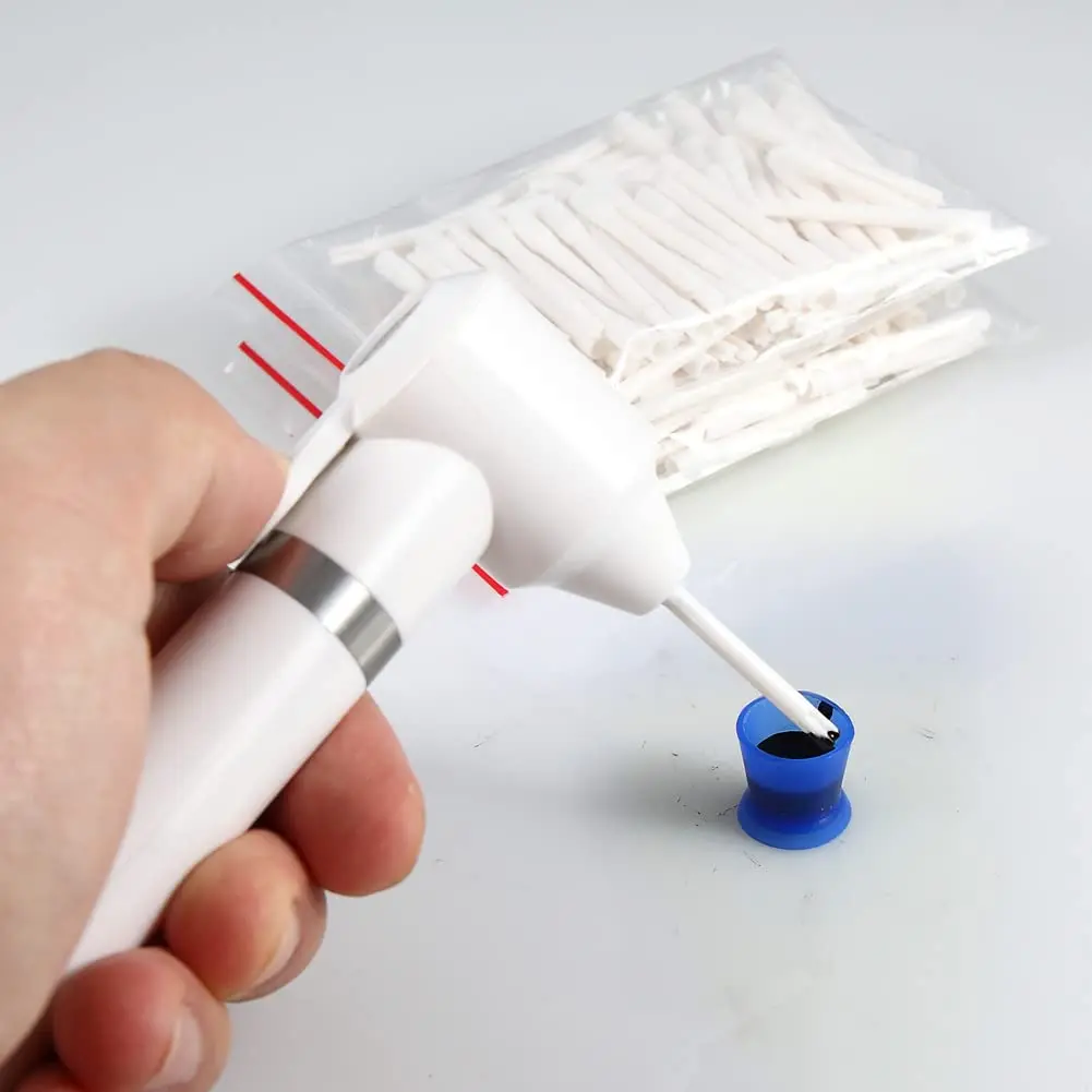 1pcs Multi Color Handheld Electric Tattoo Ink Mixer Pigment Shaker with 5 Mixing Sticks Tattoo Supplies Pigment Mixer Machine