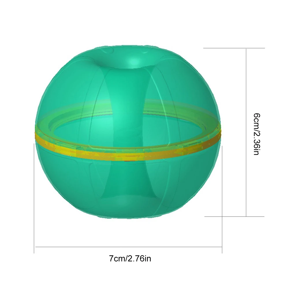 12 Stück magnetische wiederverwendbare Wasserball-Schnellfüllballons, lustiges Wasserkampfspiel, Pool, Strand, Badespielzeug mit Netztasche für Sommerspiele