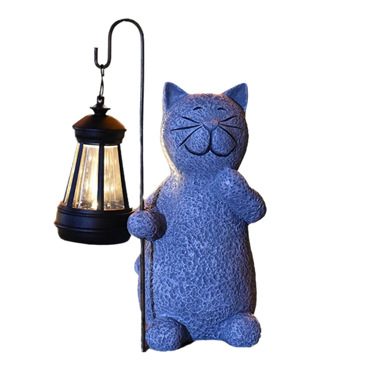 

Hot Outdoor Solar Lights Cat Decoration Imitation Animal Resin Crafts Garden Decorative Garden Lights