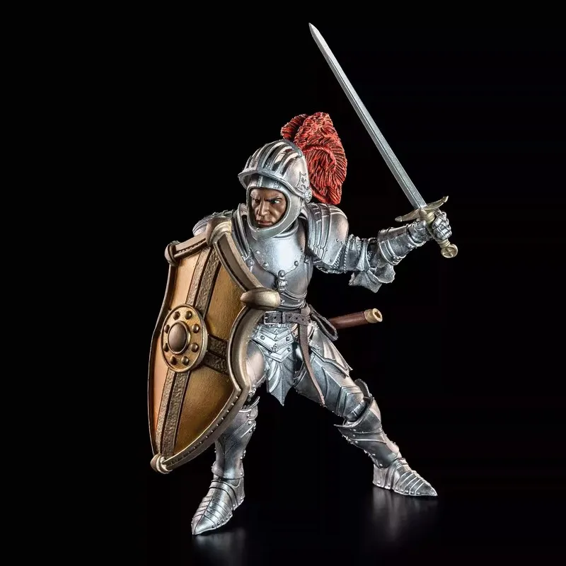 

In Stock Four Horsemen 1/12 Scale Mythic Legions 10th Anniversary Silver Knight Type Ii Articulated Action Figure Collections