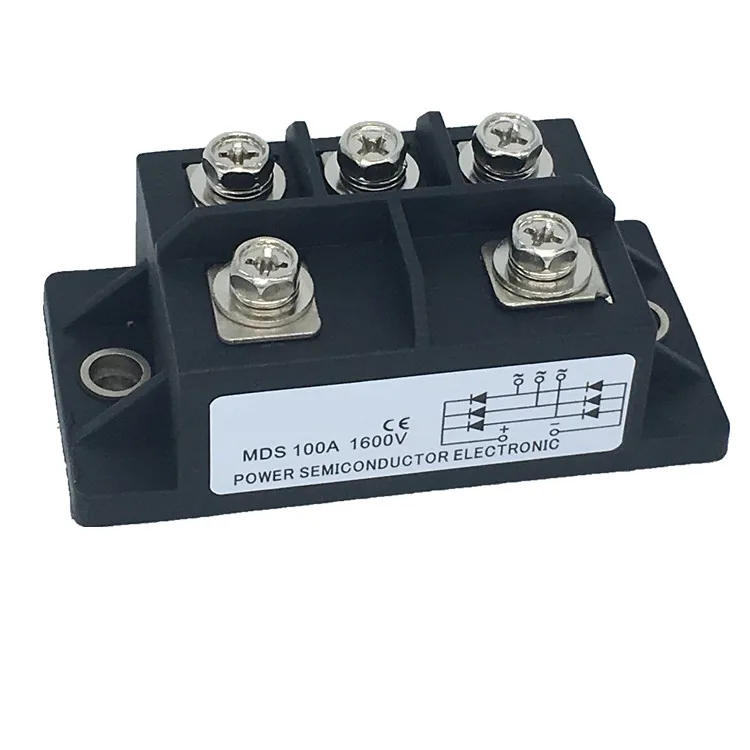 

Three-phase diode bridge rectifier MDS 100A 1600V