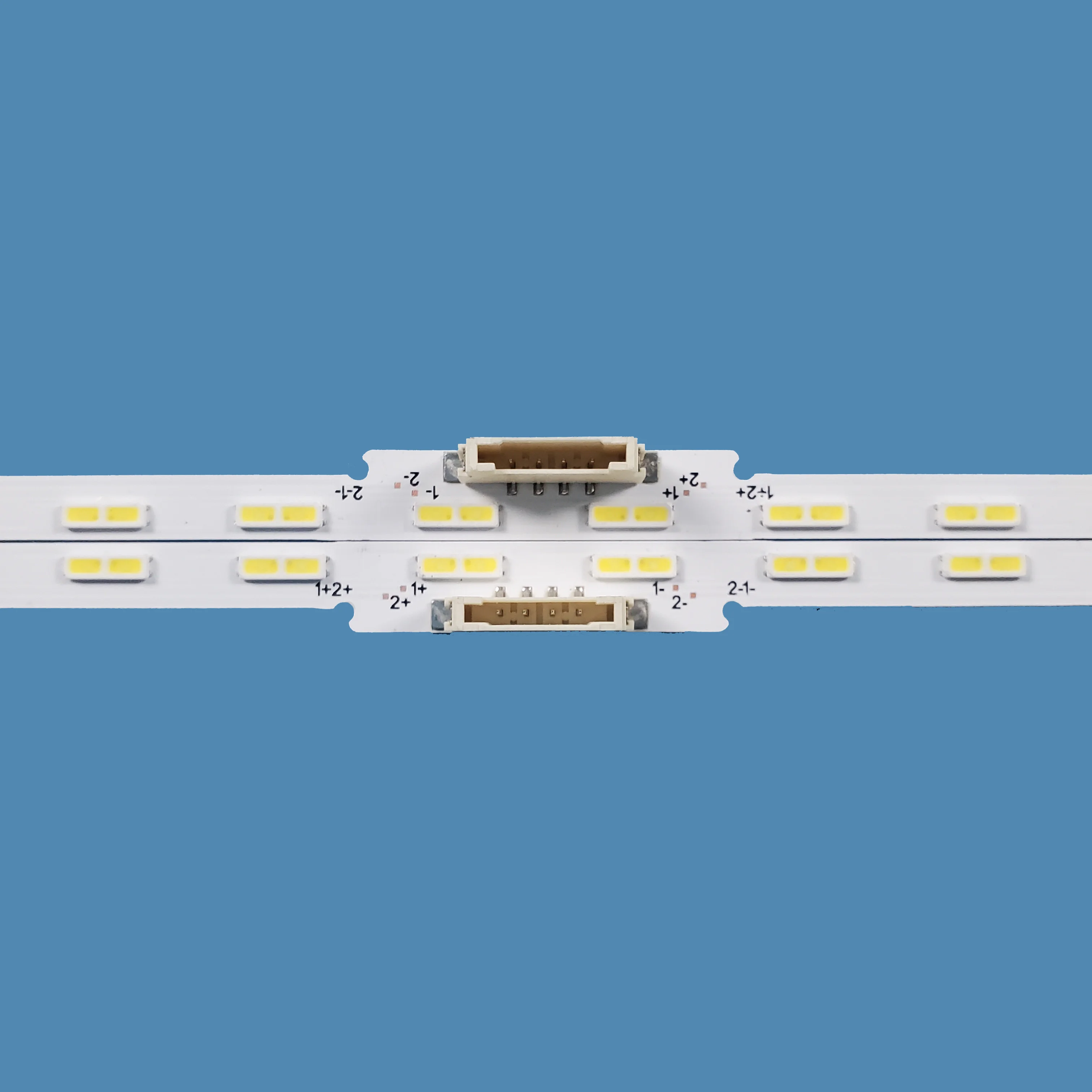 2Pcs/setLED Backlight Bar Strip 50AU8K BN96-52597 AREV00ES50SV8FPKWA40BC-HCZ21127851A10 for Samsung 50inch UN50AU8000 UA50AU8000