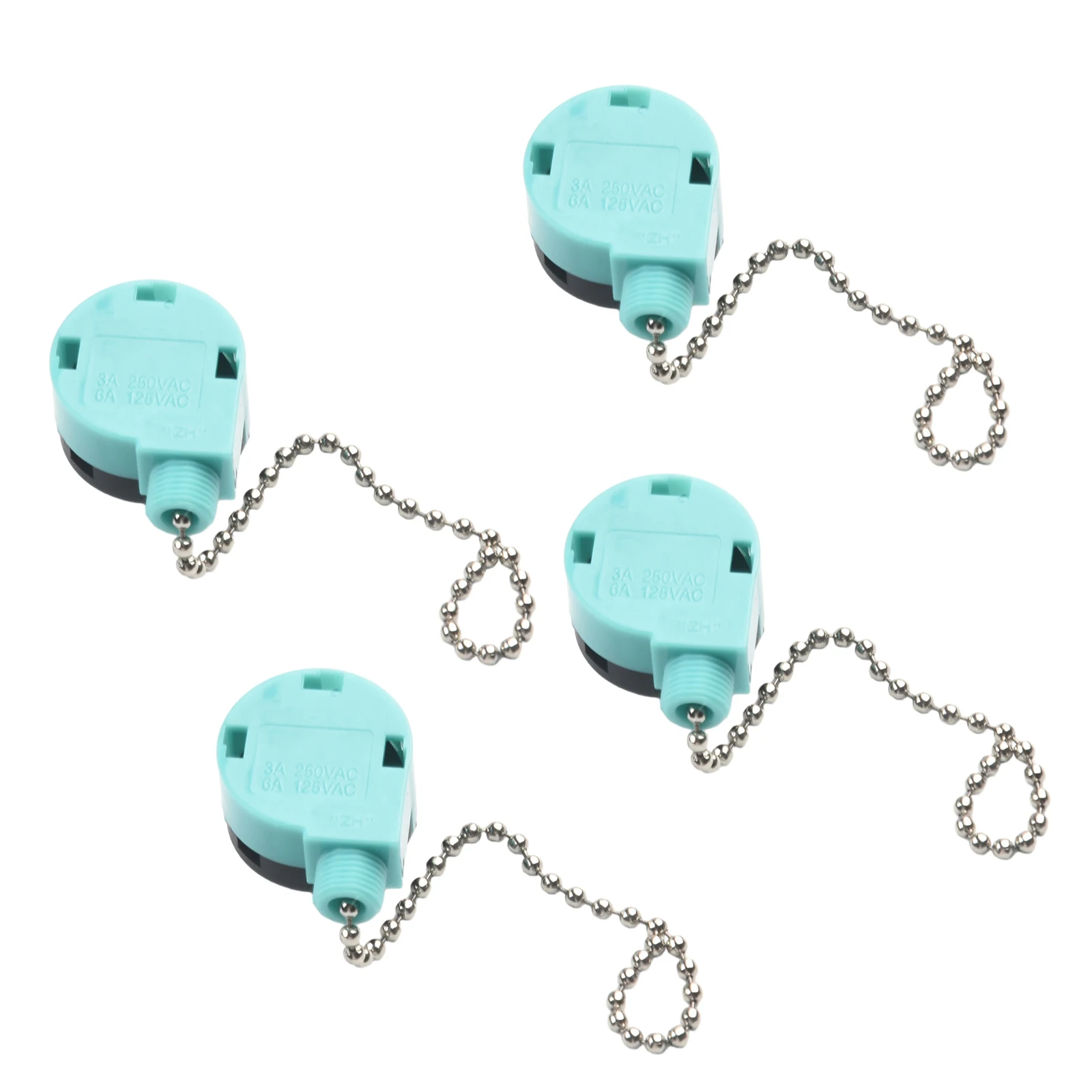 

4Pcs 3 Speed Control Switch 4 Wire for Ceiling Fan Replacement Compatible with For Hunter and For Harbor Breeze