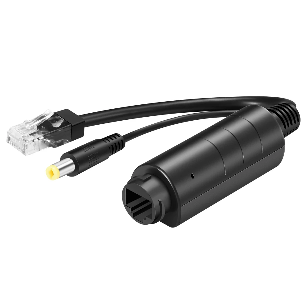 Imagem -02 - Câmera de Vigilância de Vídeo Wi-fi Atualização Cabo Divisor Poe 48v Ieee802.3af Adaptador à Prova Dágua 15.4w