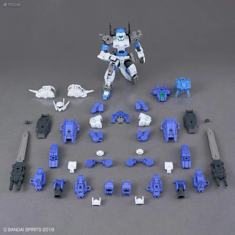 Bandai Original 30MM 1/144 EEXM-17FA Full Armor Alto 30 Minutes Missions Customizable Mecha Assembly Model Kit Ornaments Gift view 6