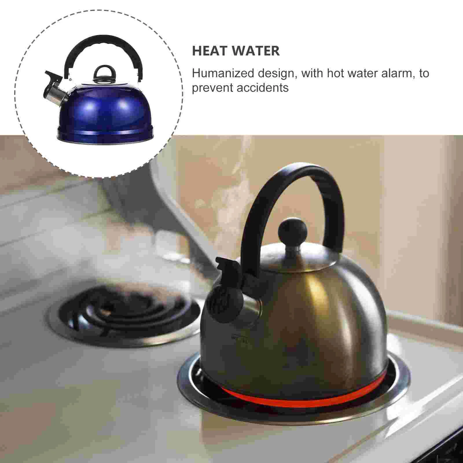 Chirping Kettle Sturdy Water Thicken Universal Gas Stove Stainless Steel Home Teakettle for Household