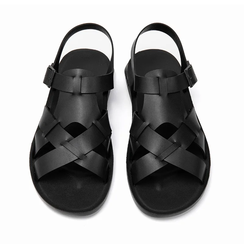 

Повседневные мужские сандалии для активного отдыха, легкие, дышащие, нескользящие, с защитой от запаха, износостойкие, легкие мужские сандалии.