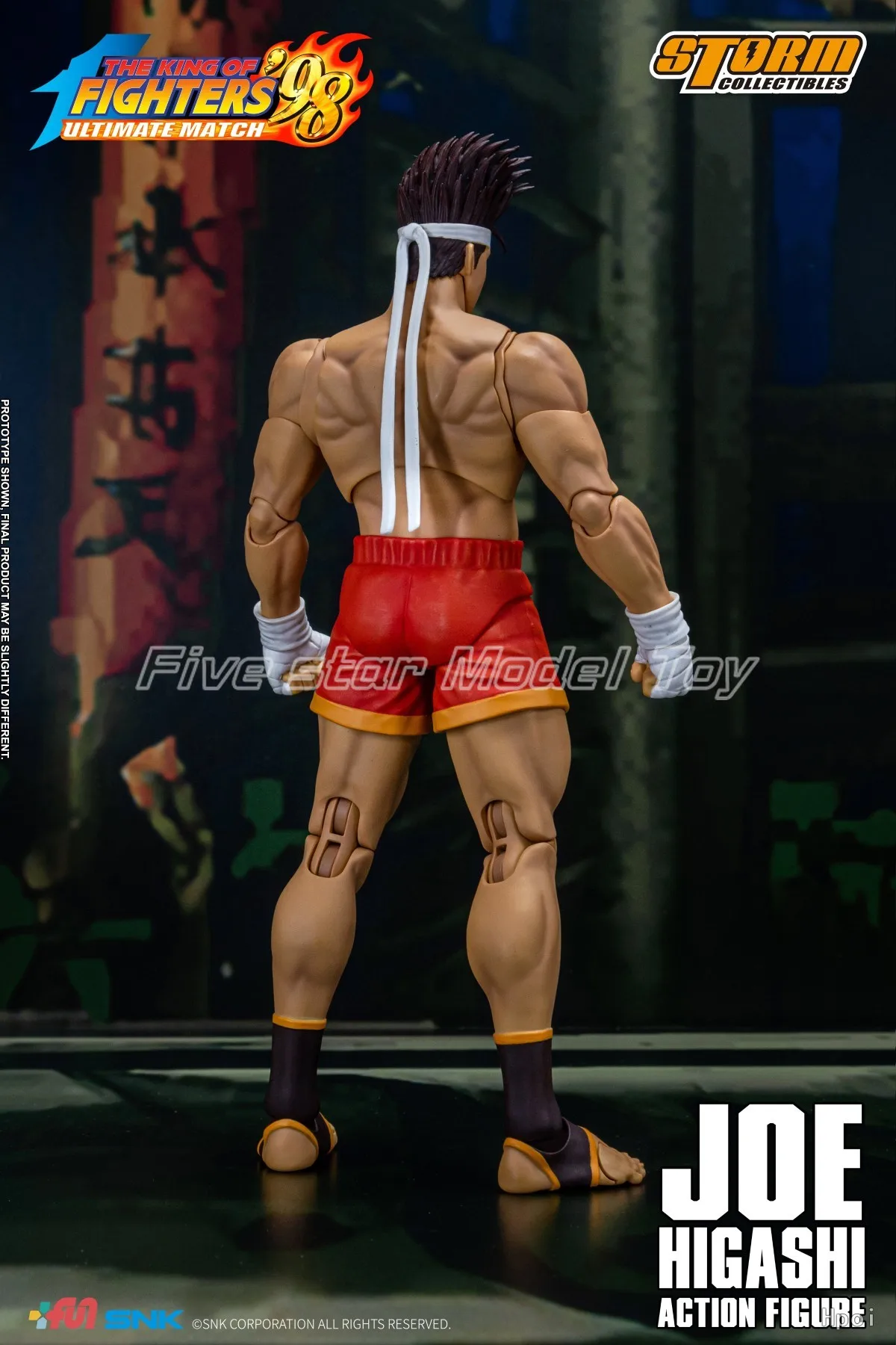 

【В наличии】Оригинальные коллекционные предметы Storm JOE HIGASHI-KING OF FIGHTERS'98 UM 1/12, экшн-фигурка, модель, коллекция игрушек