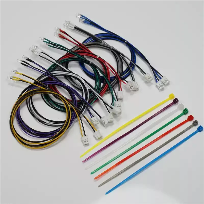 LED 3mm 5mm PH2.0 Plug Light Lamp Beads for 1/10 RC Crawler Car TRX4 Defender 1/14 Tamiya RC Truck For SCANIA 770S ForVOLVO BENZ