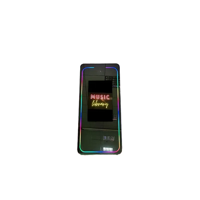 

DZ WJW CJM Advancedproducts MK150 40-Inch Selfie Kiosk Magic Mirror Photo Booth With Printer Compatible Wit