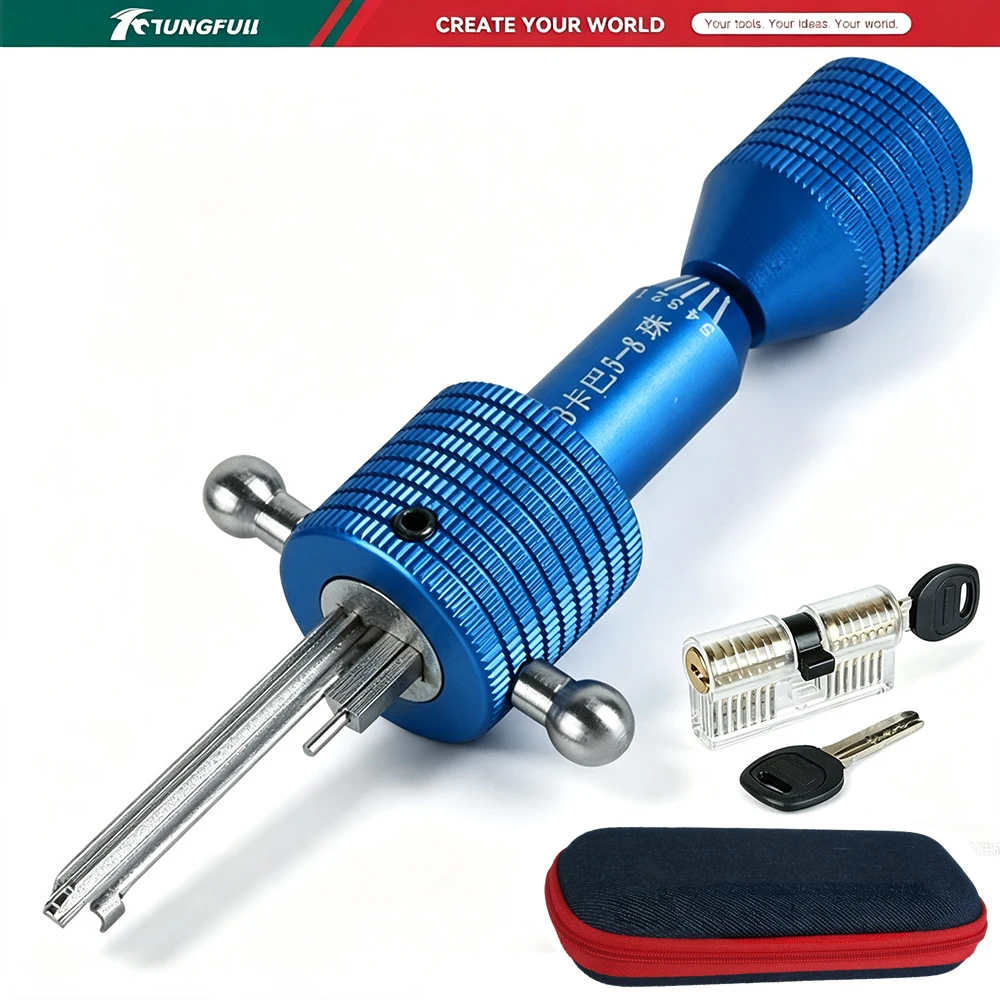 KABA MUL-78 Positive Groove AB Positioning One-character Key Decoder Tool for Locksmiths And Security Professionals