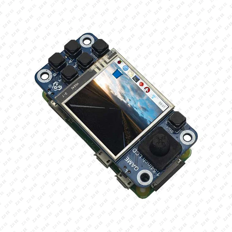 Raspberry pi mini game console 1.54 inch lcd mini display screen portable handheld game player