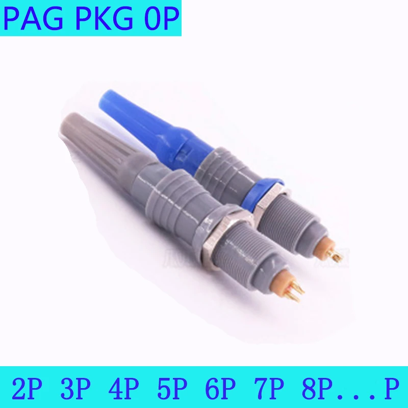 

PAG PKG M10 0P 2 3 4 5 6 7 9Pin Medical Plastic Aviation Push-pull Self-locking Connector Move Have Bend Relief Male Plug Key(G)