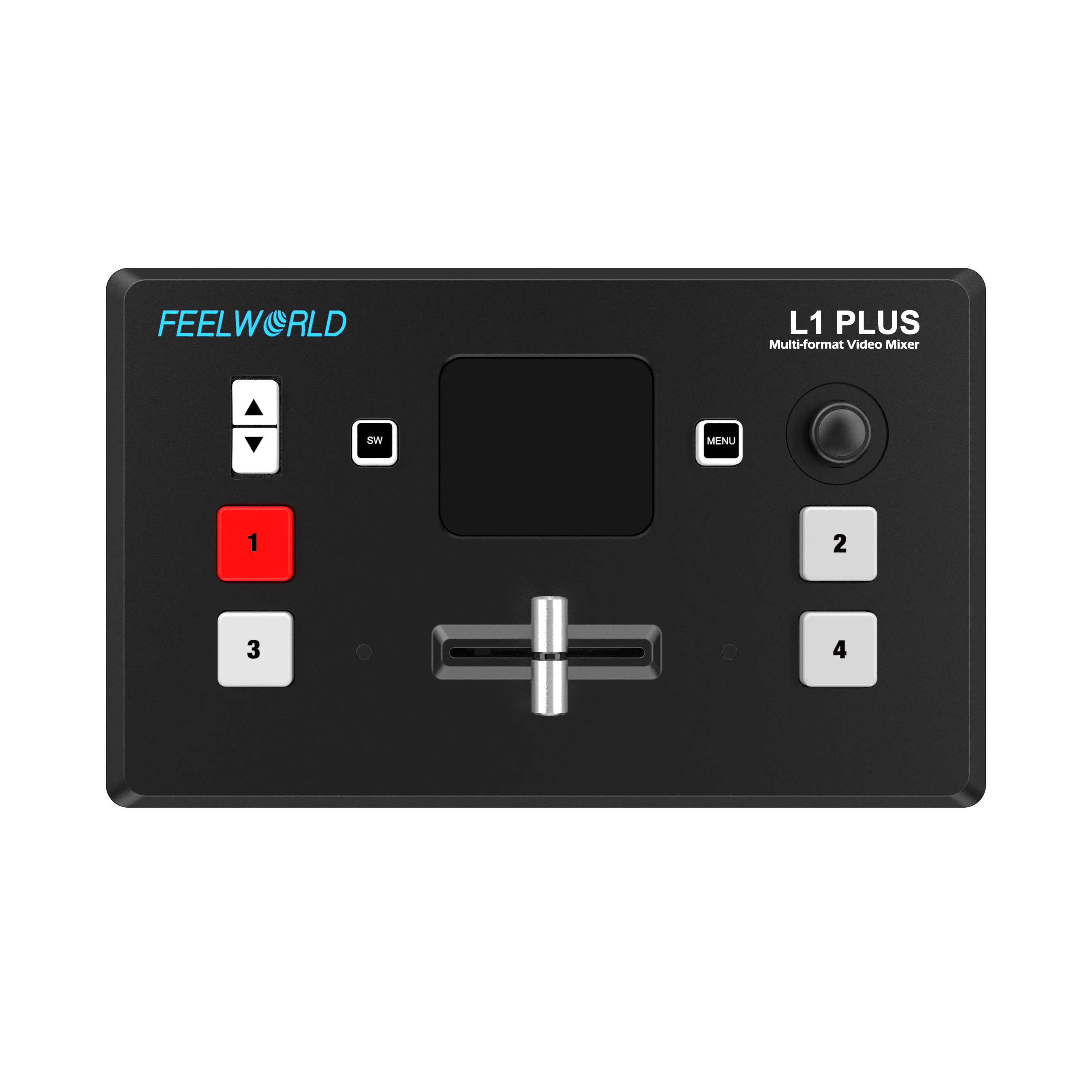 Feelworld Video Mixer L1 PLUS Touch Screen PTZ Control USB3.0 Fast Streaming Multi-camera Switcher