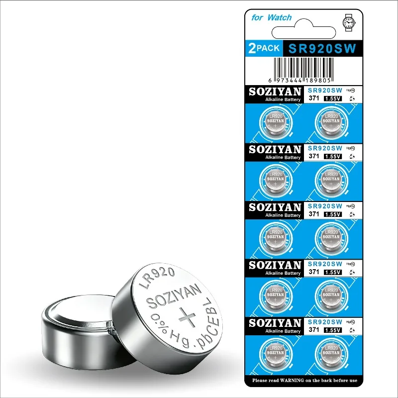 SR920SW 30mAh 1.55V Button Cell Battery